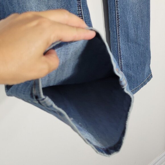 Thyme Maternity Women's Blue Cotton Blend Belly Pregnancy Stretch Jeans Sz Small - Picture 5 of 12